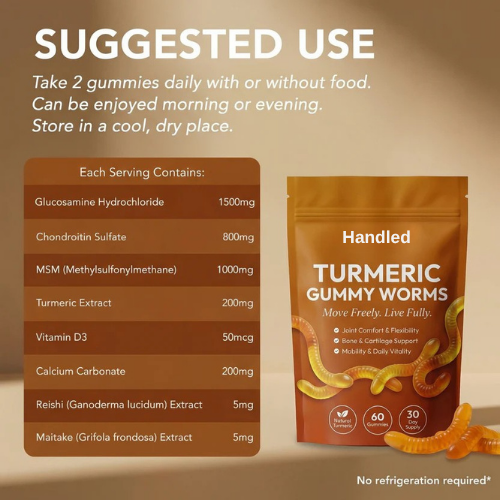 Turmeric Gummies — Move Freely Again