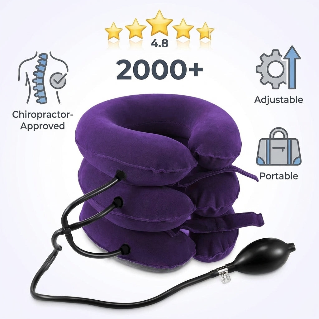 Handled neck-traction trust