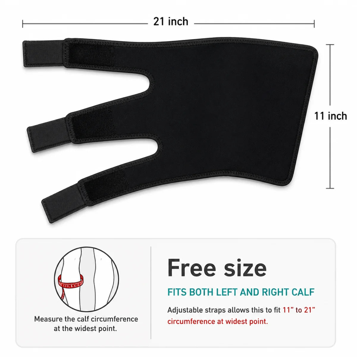 Calf Compression Wrap — Walk Longer With Lighter Legs