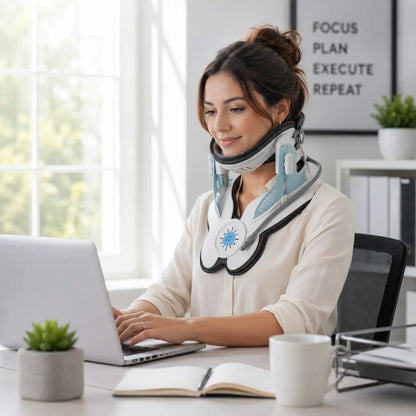 SpineEase™ Cervical Traction Device — At-Home Neck Decompressor