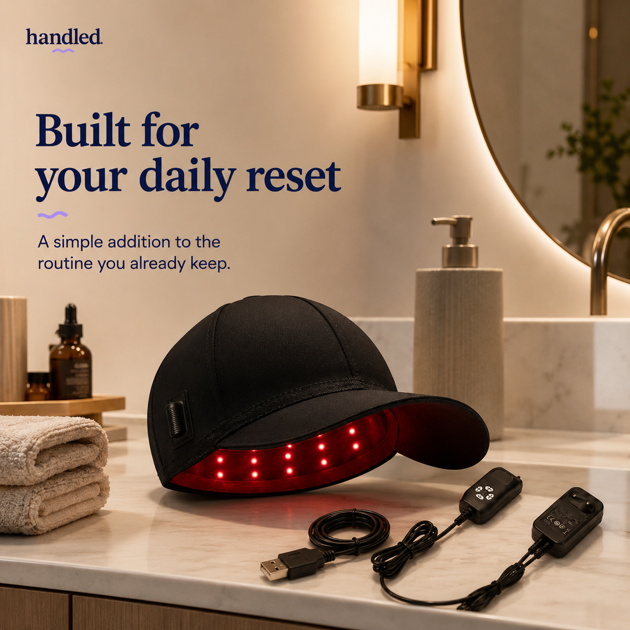 Hair Regrowth Laser Cap — Regrow Thicker Hair Without Daily Treatments