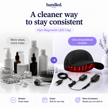 Hair Regrowth Laser Cap — Regrow Thicker Hair Without Daily Treatments