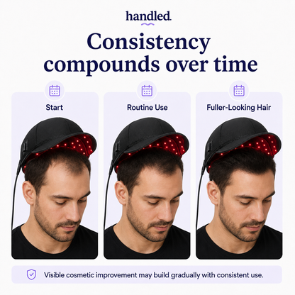 Hair Regrowth Laser Cap — Regrow Thicker Hair Without Daily Treatments