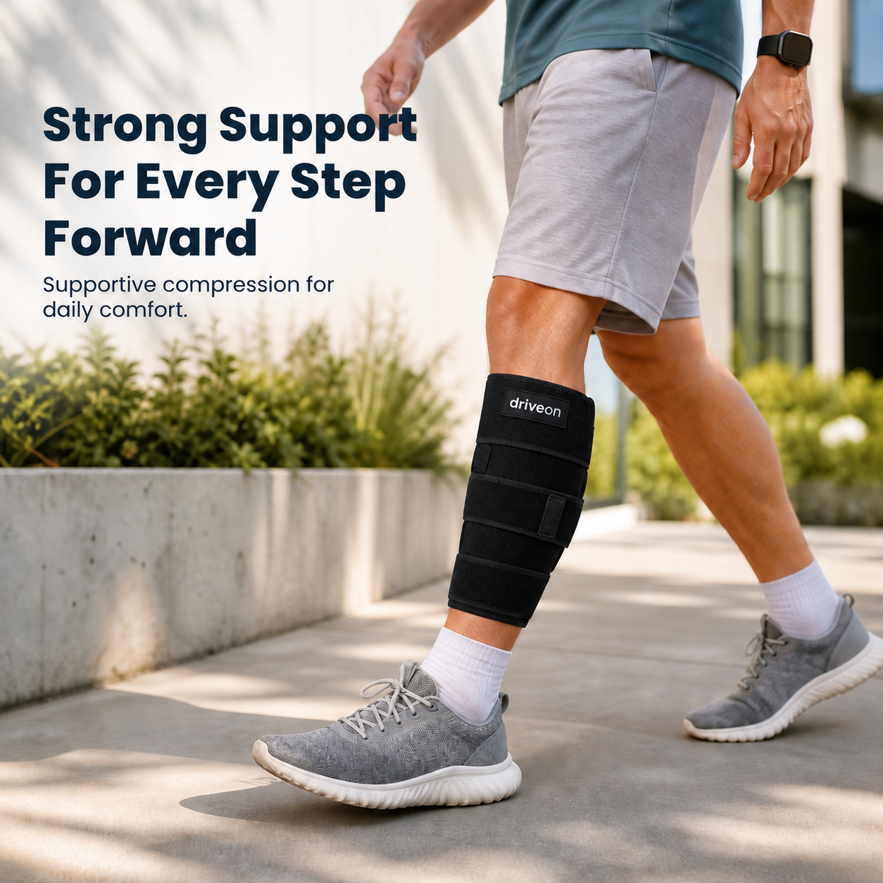 Calf Compression Wrap — Walk Longer With Lighter Legs