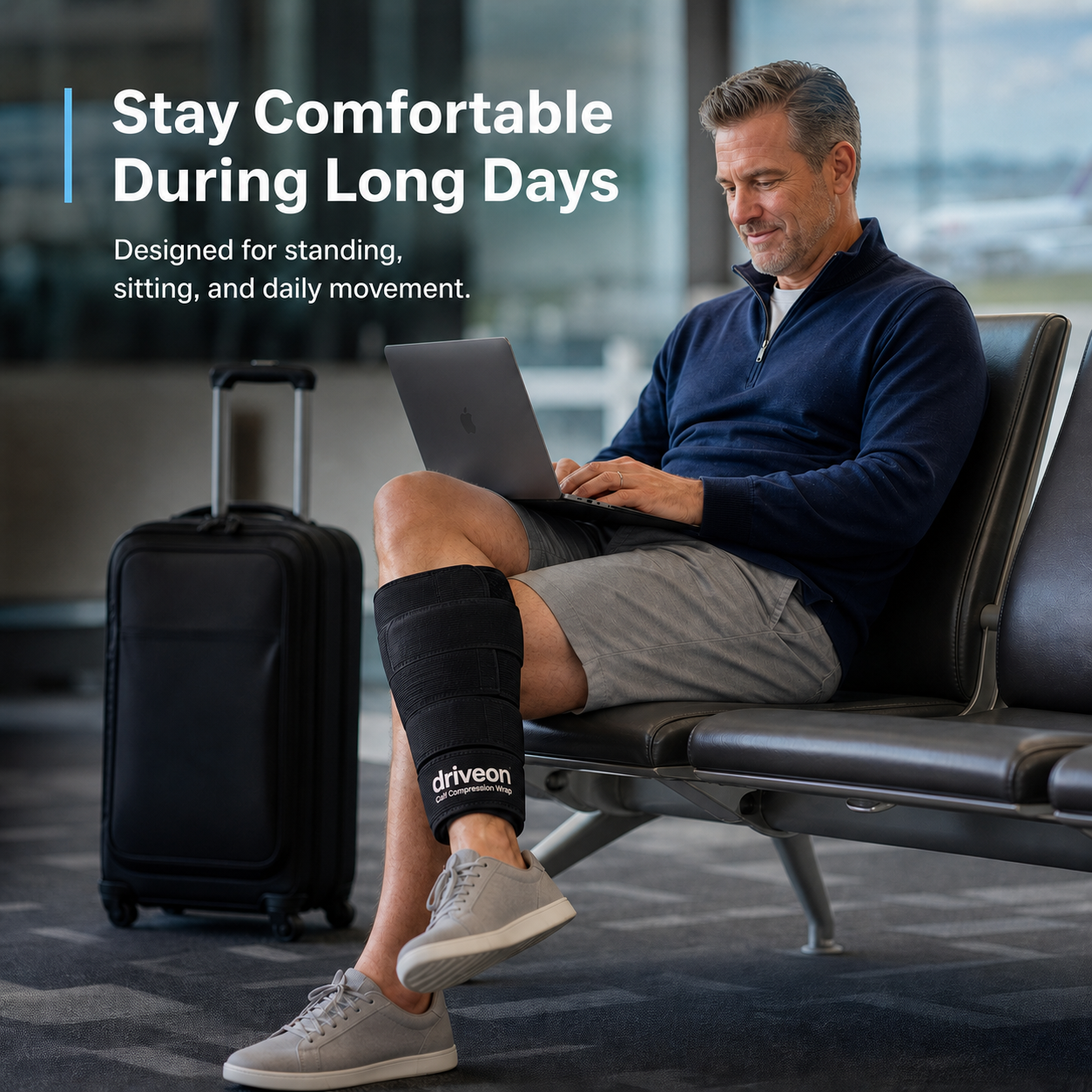 Calf Compression Wrap — Walk Longer With Lighter Legs