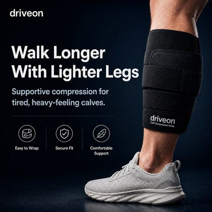 Calf Compression Wrap — Walk Longer With Lighter Legs