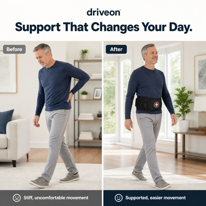 Decompression Air Traction Back Support Belt — Move Freely Without Back Pain