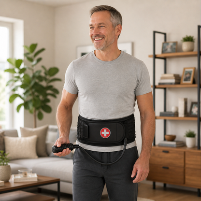 Decompression Air Traction Back Support Belt — Move Freely Without Back Pain