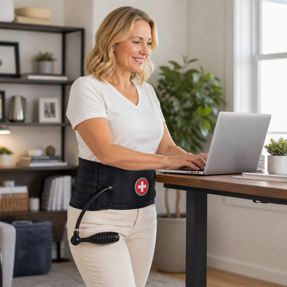 Decompression Air Traction Back Support Belt — Move Freely Without Back Pain