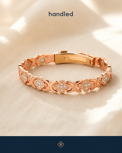 Handled Copper Bracelet - Wear Daily Comfort Move With Confidence.