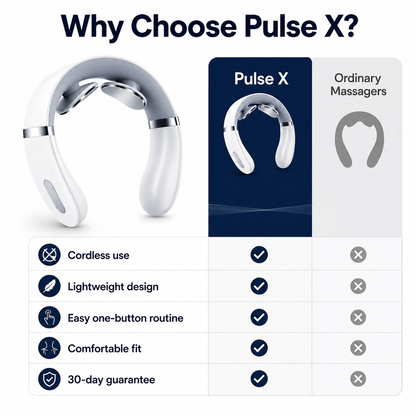 Handled Pulse X - Melt Neck Tension in Minutes