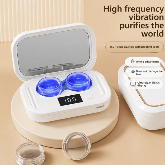 Ultrasonic Contact Lens Cleaner — Fresh Eyes, Clear Vision Daily