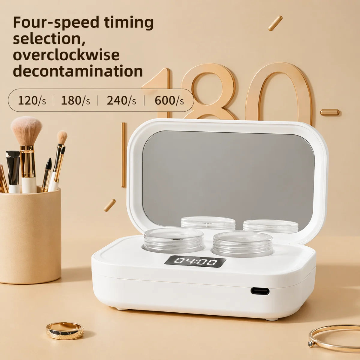 Ultrasonic Contact Lens Cleaner — Fresh Eyes, Clear Vision Daily