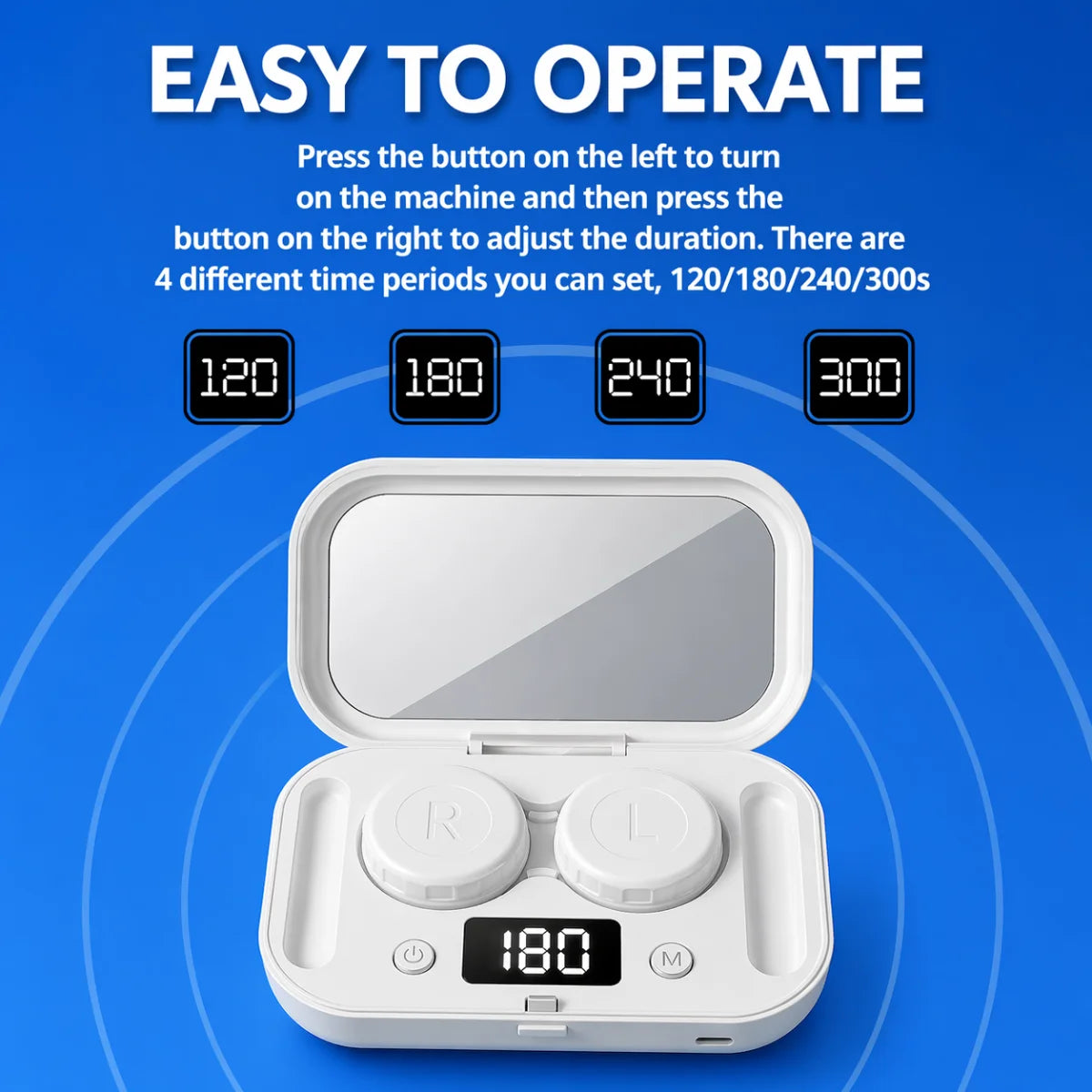 Ultrasonic Contact Lens Cleaner — Fresh Eyes, Clear Vision Daily