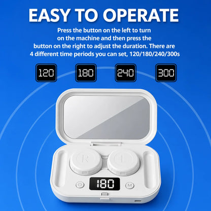 Ultrasonic Contact Lens Cleaner — Fresh Eyes, Clear Vision Daily