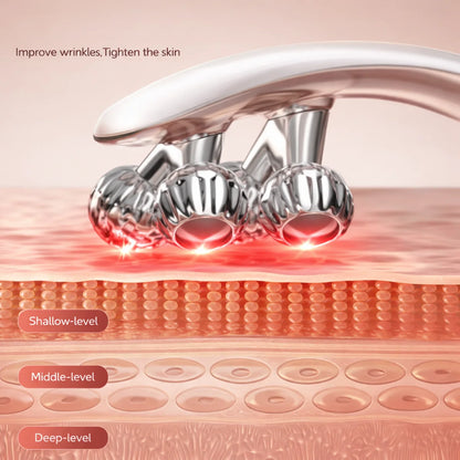 Handled Face Sculpt EMS Beauty Roller - Lift & Sculpt Your Face in Minutes