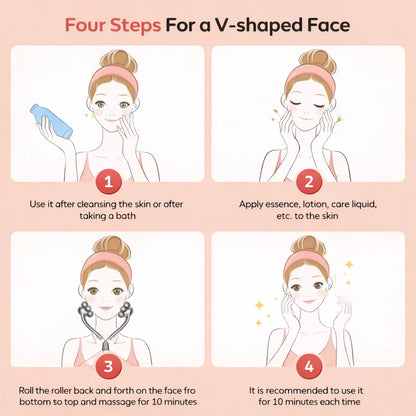 Handled Face Sculpt EMS Beauty Roller - Lift & Sculpt Your Face in Minutes