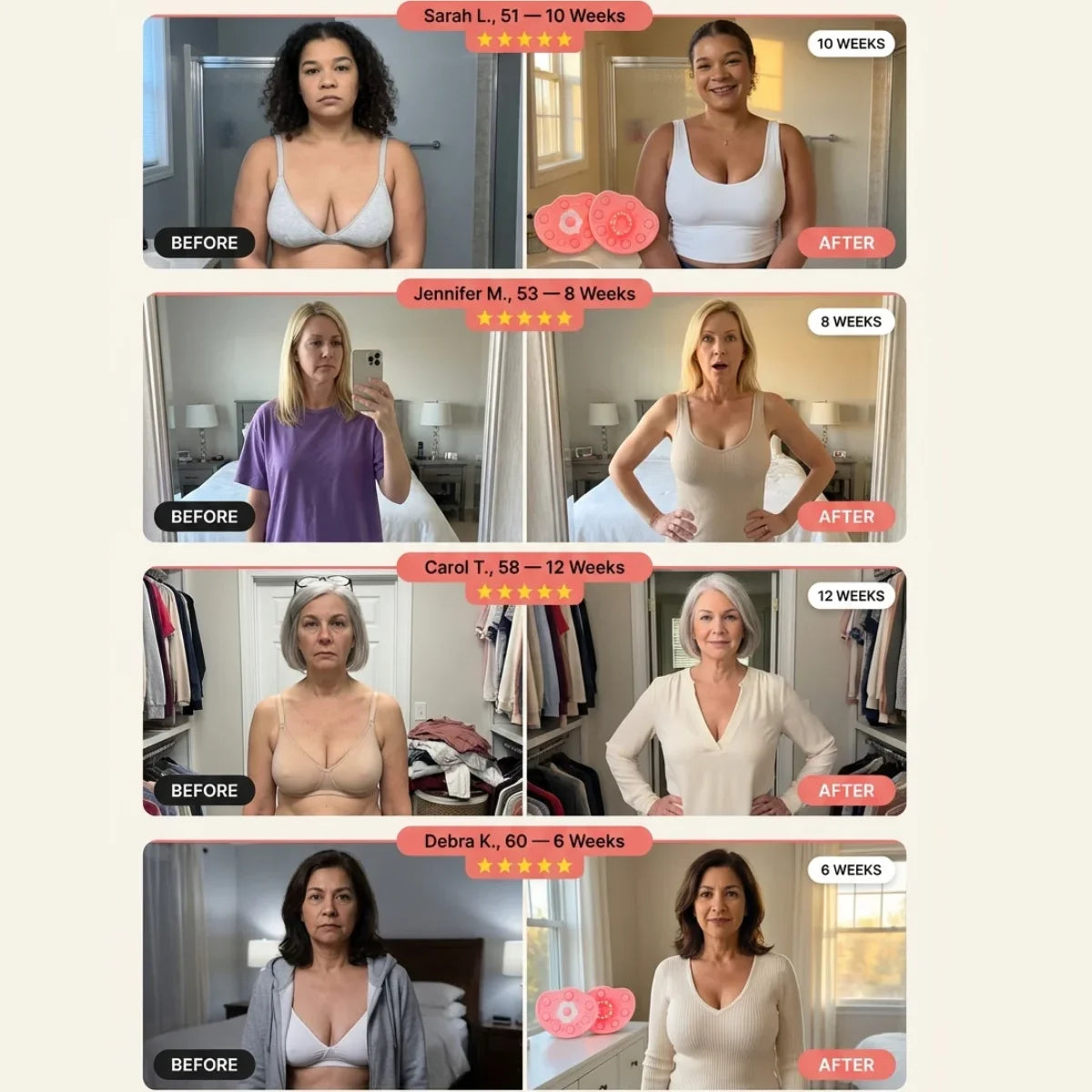 Electric Breast Massage Instrument — Feel Firmer, More Relaxed, and Confident Daily
