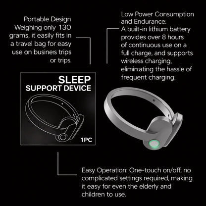 Handled Sleep Vagus Nerve Stimulation Device - Feel Calm in Just 4 Minutes