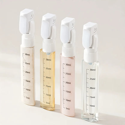 Handled Portable Travel Dispenser - Carry 4 Essentials in One Compac Bottle