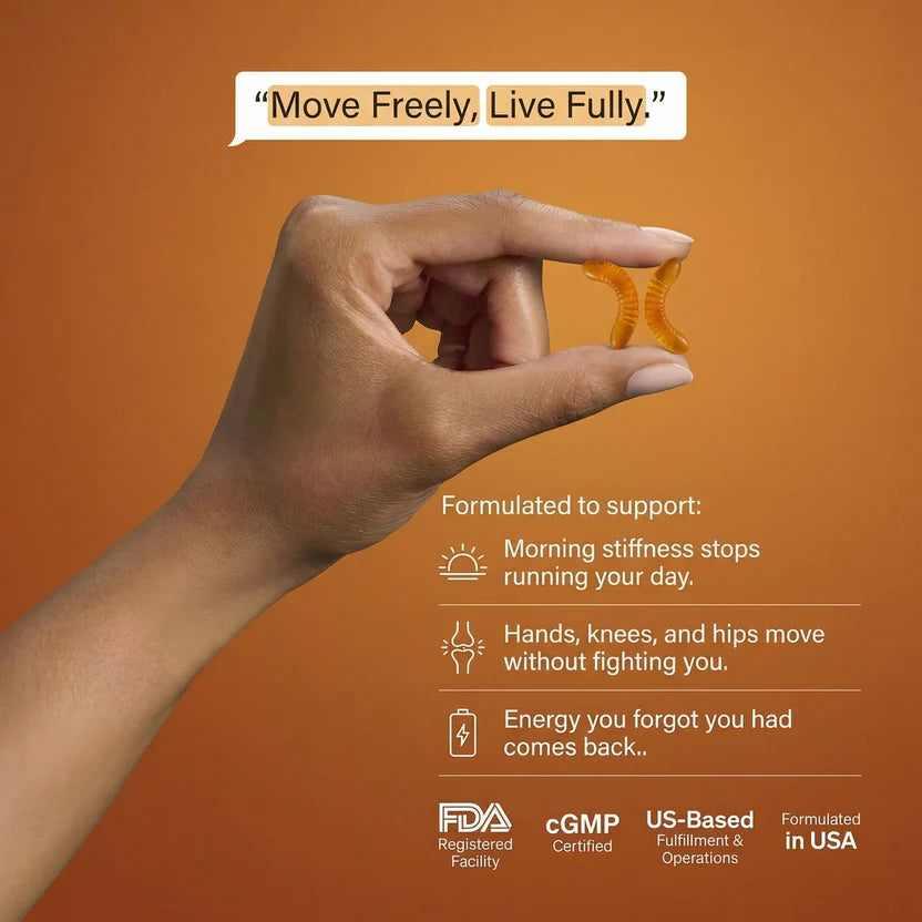 Turmeric Gummies — Move Freely Again
