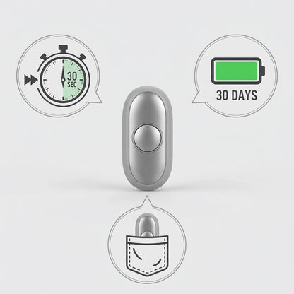 Handled anxiety-device features