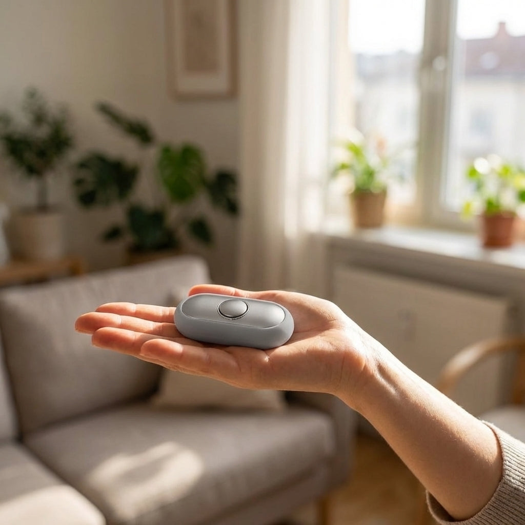 Handled anxiety-device scale