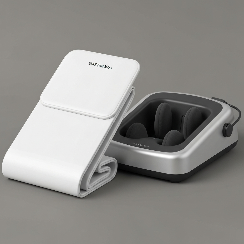 Handled ems-foot-mat differentiator