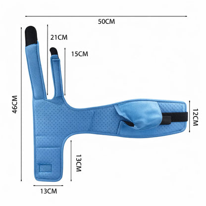 Handled Foot Drop Brace Night Splint - Overnight Support