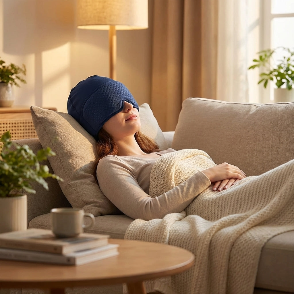 Handled migraine-cap lifestyle