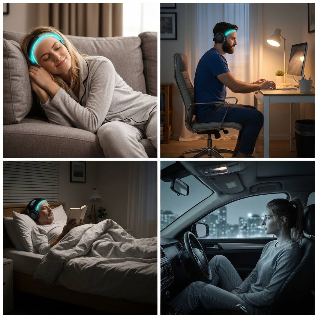 Handled migraine-cap multi-use