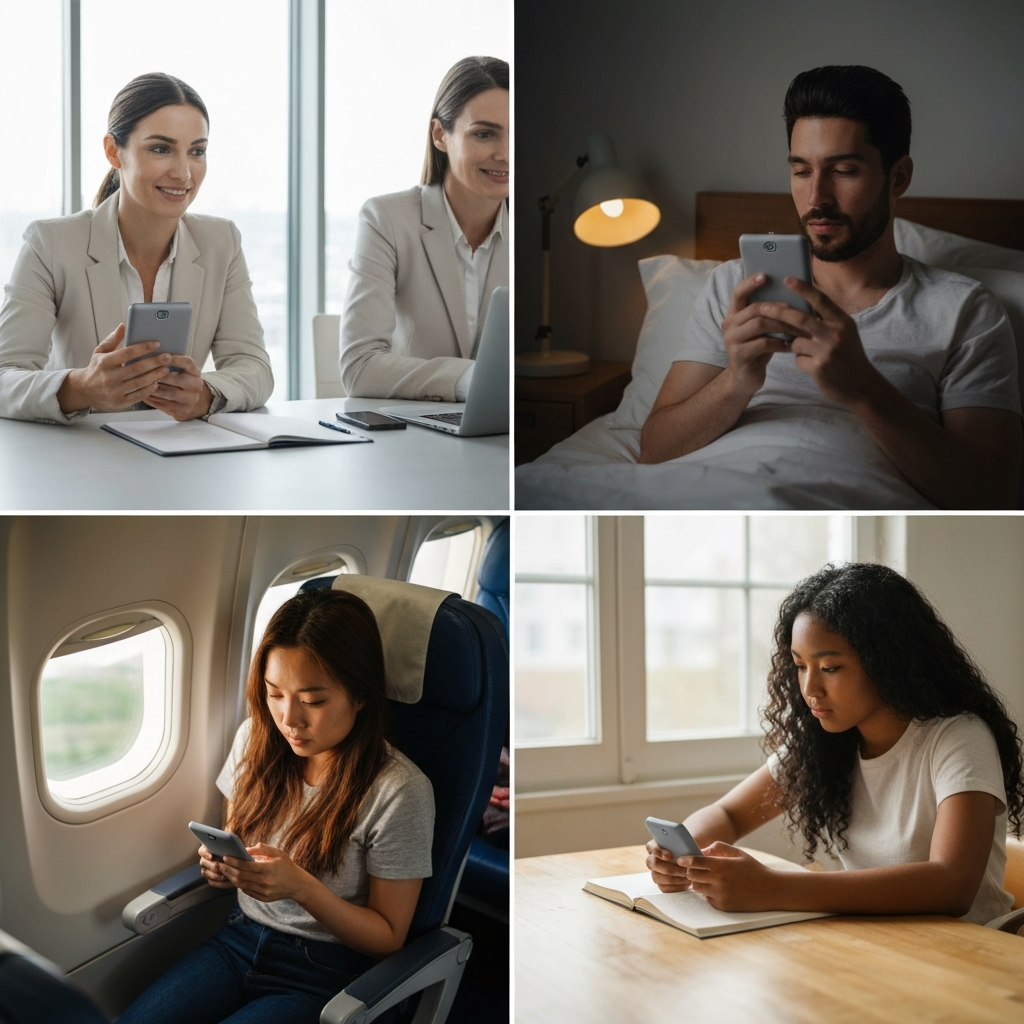 Handled anxiety-device multi-use