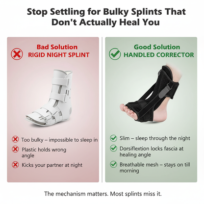 Rigid Splint vs Handled Corrector Comparison