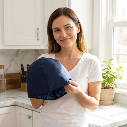Migraine Cap - product scale reference