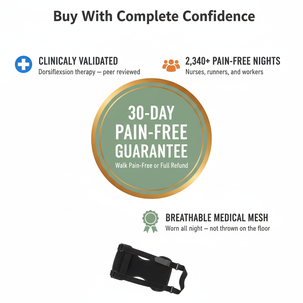 30-Day Pain-Free Guarantee — Trust Badges